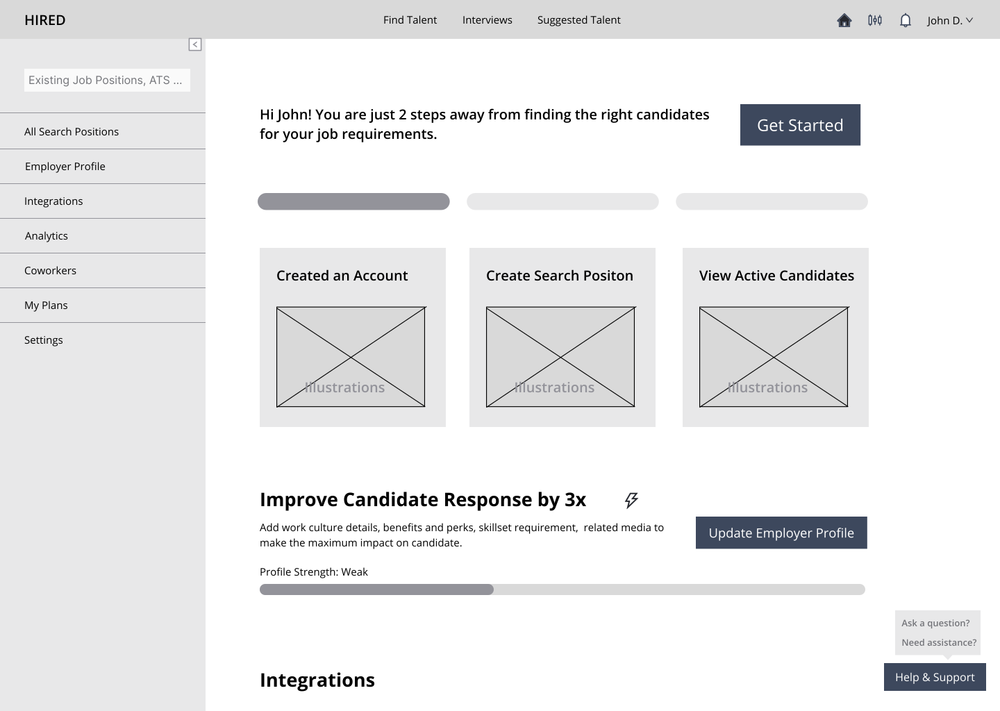 Dashboard Design Iteration 2