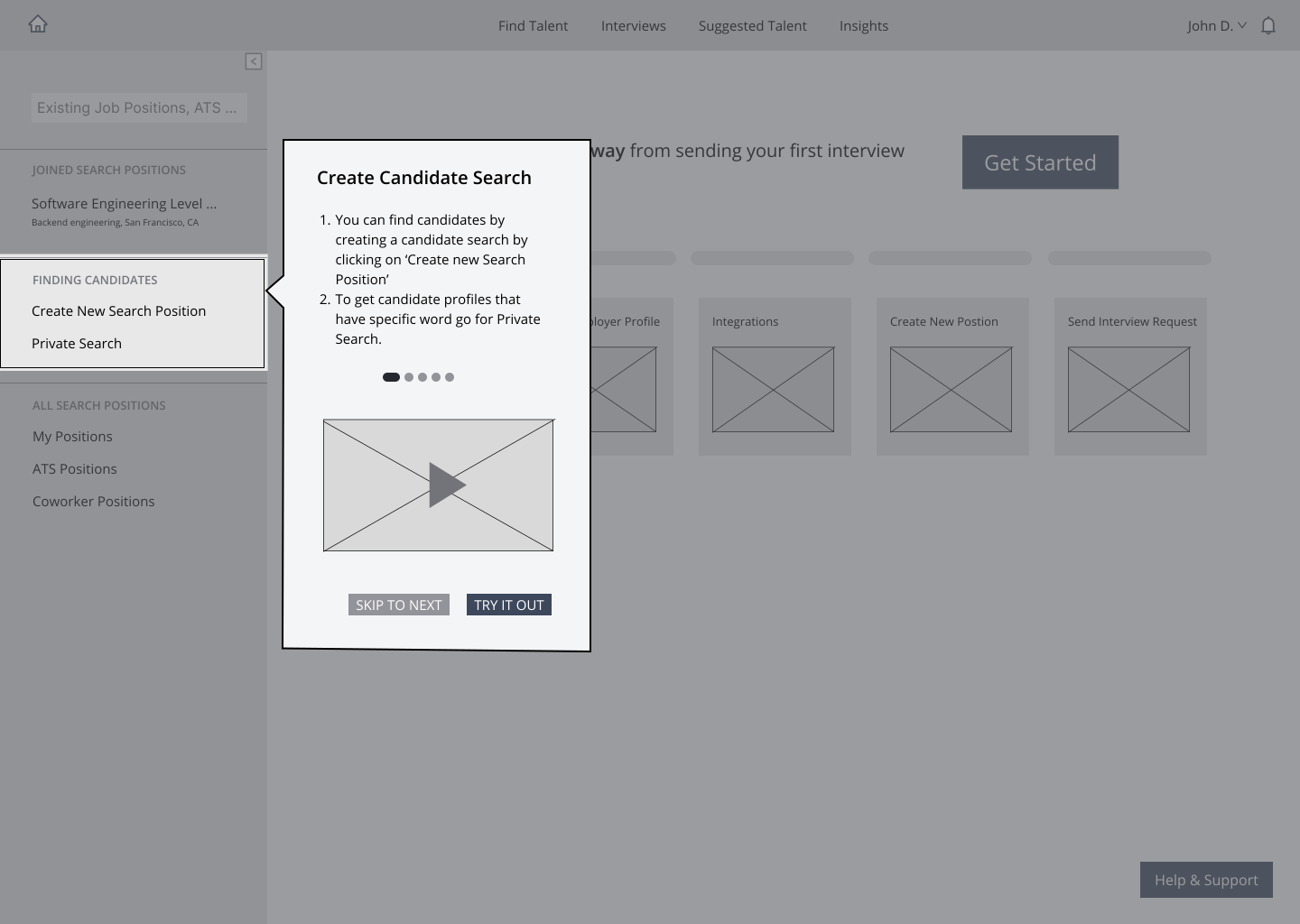 Onboarding Design Iteration 1