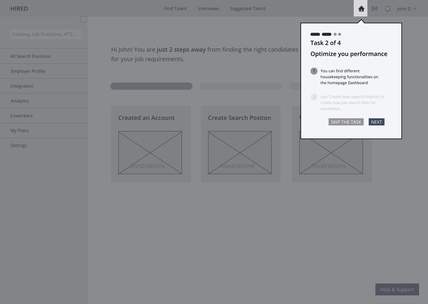 Onboarding Design Iteration 2